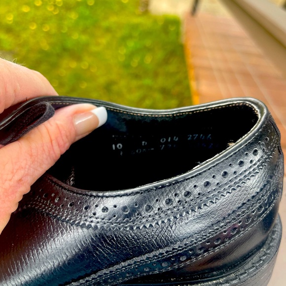 Vtg Stafford mens wingtip oxfords - Picture 4 of 4